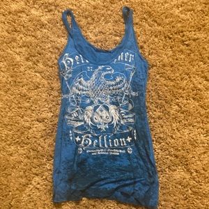 Tank top salvage worn once